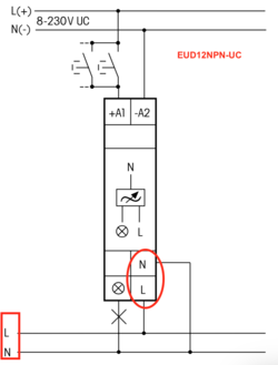 EUD12NPN-UC from Eltako Electronics installing EUD12NPN-UC  - EletriciansForums.net