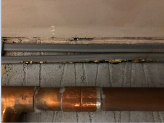 UFH T&E Cable Melting / Heat Damage Capture.JPG - EletriciansForums.net