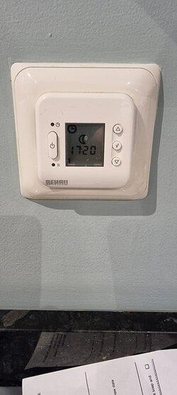 UFH Thermostat model help | Electricians Forums Safety | Talk Electrician Forum